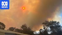 Watch and Act issued as bushfire burns in Victoria's Central Gippsland