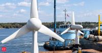 In 2020, a three-turbine frame was lowered into New York City's East River; six months later, it had sent 210MWh of tide-made power to the U.S. grid