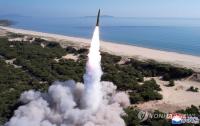 North Korea Fires Short-Range Ballistic Missile 450 Kilometers Into East Sea