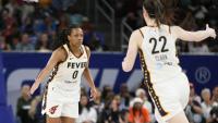 Caitlin Clark heaps praise on ‘insane’ Indiana Fever teammate as they throw surprise party to mark scoring record