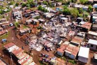 Swapo shack fires: South Africans ‘fronting’ for foreigners to secure government aid – Duma