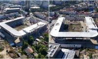 Zagreb’s new Kranjčevićeva Stadium takes shape as roof structure rises