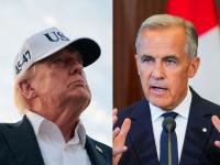 Canada PM Carney takes dig at Trump with ‘accordion hands’ gesture amid trade feud