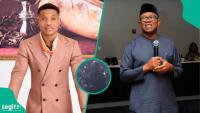 Moment Pastor Jerry Eze announces Peter Obi’s presence in church, crowd’s reaction gets people talking