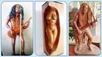 “Visual arts is dying in Guyana… I wish I never came back home.” – Master sculptor, Lionel Simon