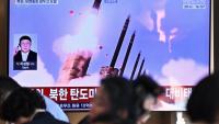 Kim Jong-un fires two ballistic missiles into sea in latest show of strength – after US, Japan and South Korea drills
