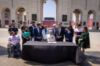 Governor Newsom signs bills as Los Angeles readies for 2028 Olympic and Paralympic Games