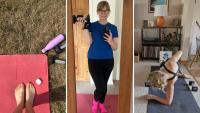 I’m 38 and never used to lift weights but this fitness app has given me the confidence to work out from home