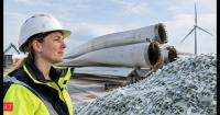 In 2021, Danish partners launched DecomBlades to recycle retired wind turbine blades. 5 years later, 40 tonnes of recovered glass fibre had entered new blades in Taiwan
