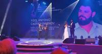 Fidel Castro's scientific grandson receives the World Award for Service to Humanity in Moscow