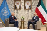 Kuwait, UN discuss key issues