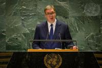 Vucic to Attend U.N. General Assembly Starting Sept. 21, Says Will Defend Serbia’s Interests
