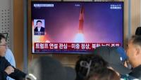 North Korea launches two ballistic missiles toward the sea and dials up pressure on the US