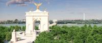 Trump Says Planned D.C. Triumphal Arch Will Double as Military Drone and Sniper Complex