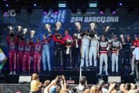 24H European Series c’ship podium for Team Qatar in Barcelona