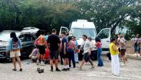 Brits cheat death in 'terrifying' 1,000-metre Mexican canyon bus crash