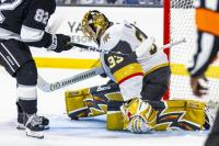 Knights preseason notes: Adin Hill, Viliam Kmec shine against Kings