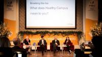 UDST highlights healthy campus practices at FISU World Forum