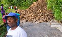 Landslide in AuDelices area highlights ongoing South East access concerns