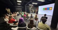 Education Notebook: Huntington University installs curved video wall for digital media arts students