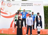 Kuwait riders sweep equestrian podium at Special Olympics games