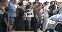 WATCH: Protesters storm law enforcement after ICE agent shoots man during confrontation in Austin, Texas