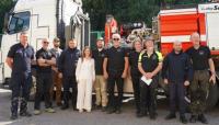 Swedish rescuers provide assistance to colleagues in Poltava