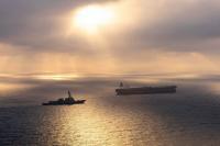 Iran's shadow tankers run up against Hormuz geography