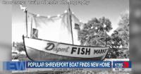 DuPont's Fish Market boat relocated to The Crabby Crawfish