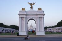 Trump Says Proposed D.C. Triumphal Arch Will Double as Military Complex