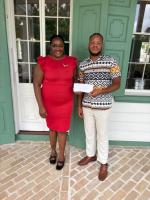 Halo Foundation provides UWI scholarship funds to Kamalie Mannix