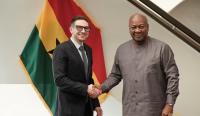 Mahama holds talks with Open Society Foundation Chairman