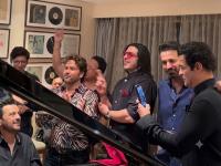 Adnan Sami Plays Maine Poocha Chand Se On Piano As Shaan, Javed Ali Join In At Wife Roya’s Birthday — WATCH