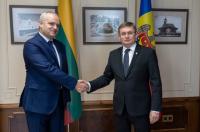 Moldovan parliament speaker says leadership seeks closest possible cooperation with Lithuania during its presidency of Council of EU