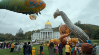 Families brave the rain for final 'Playing Fields' performance in Montpelier