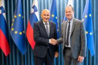 Prime Minister Janez Janša and the director of the Tour de France on the possibility of the race starting in Slovenia