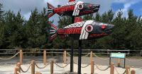 Roberts uses ‘trash’ art to educate public
