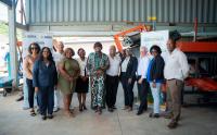 New glass pulveriser commissioned to strengthen Grenada’s waste management