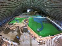 Dam model provides engineers “sandbox” to learn before Rough River Dam Safety Modification project construction