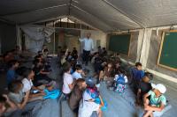 Gaza students return to schools for first time in three years: ‘Despite all of this we will learn’