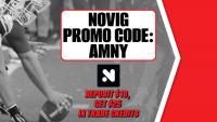 Novig Promo Code AMNY: Get $25 in Trade Credits for Giants vs. Rams Monday