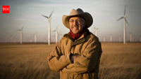 Kansas rancher Peter Ferrell has 50 wind turbines on his Flint Hills ranch, and they now provide half his income and help him pass it to his children