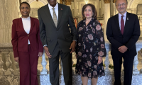 Sir Rodney and Lady Williams join RCS Global Meeting