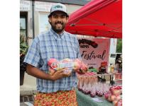 Farming in the family for Brantford student working at St. George Apple Fest