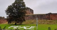 300 peace messages feature in Carlisle Castle art installation