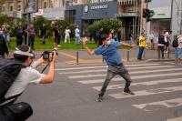 Journalists attacked while covering violent farmers’ protest in Romania