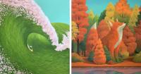 Fantastical Paintings Imagine Changing Seasons as a Way To Express Our Inner Emotional Worlds