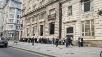Reason for huge queue on Liverpool city centre street
