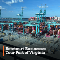 Botetourt County Businesses Visit Port of Virginia to Strengthen Supply Chain Connections