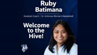 Ruby Batimana joins St. Ambrose women’s basketball staff